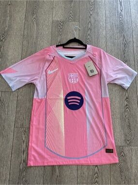Nike Pink Gradient FC Barcelona Soccer Jersey